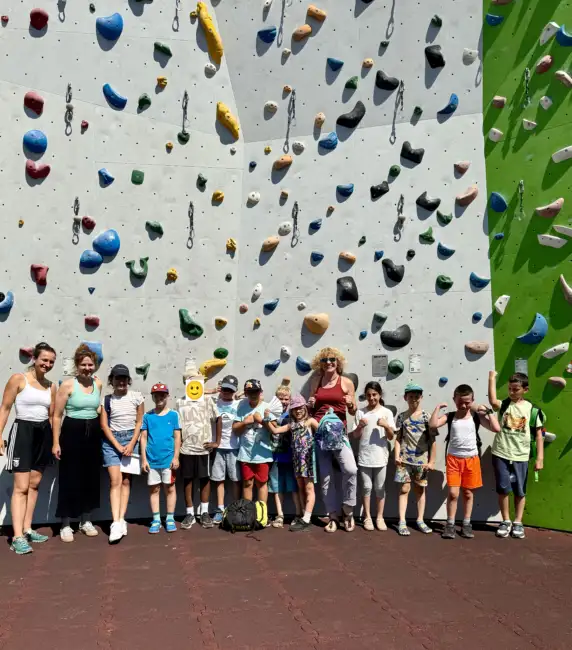 Projektwoche im Kletterzentrum Mannheim