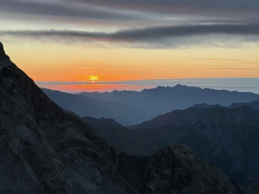 Der zweite schöne Sonnenuntergang