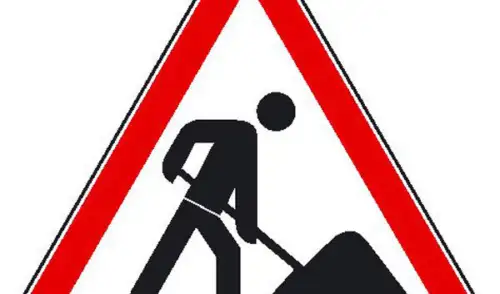 Artikelbild zu Artikel Baumaßnahmen vor dem Kletterzentrum